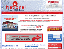 Tablet Screenshot of nationalfueloil.com